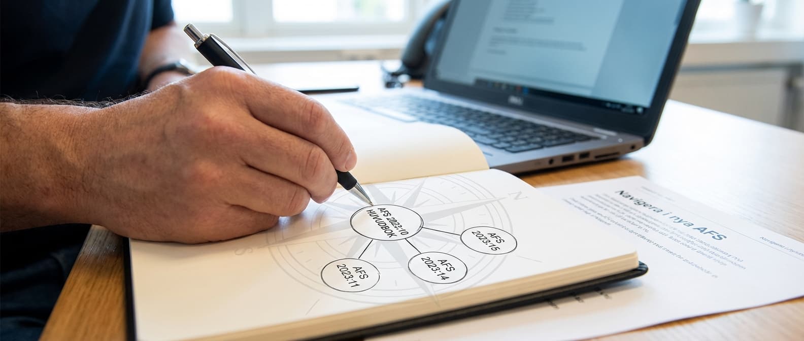 Så navigerar du i nya AFS